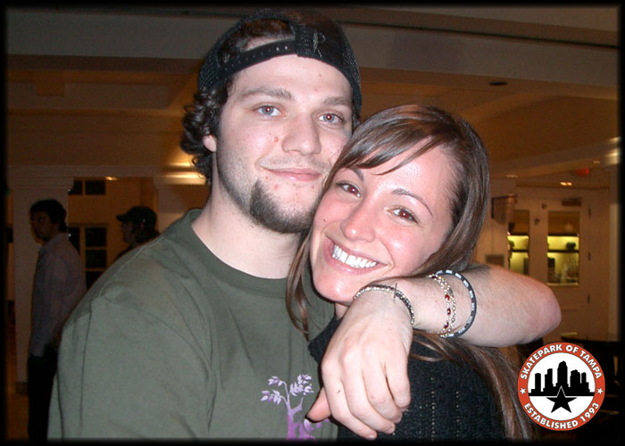 Lisa Stankowitz and Bam Margera