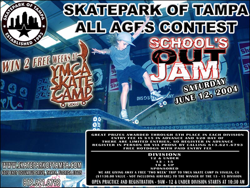 School's Out Jam Skateboarding Contest