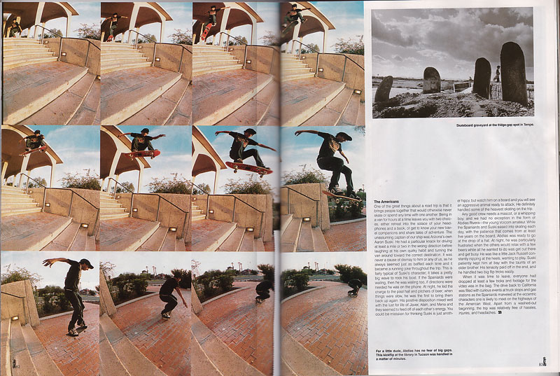 Abdias Rivera in Skateboarder Magazine