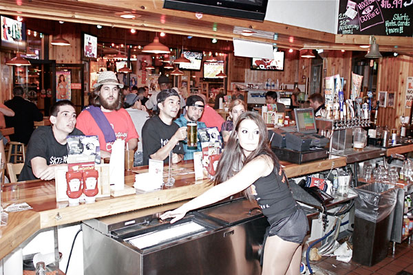 Booze Cruise: We filled up the bar at Hooters