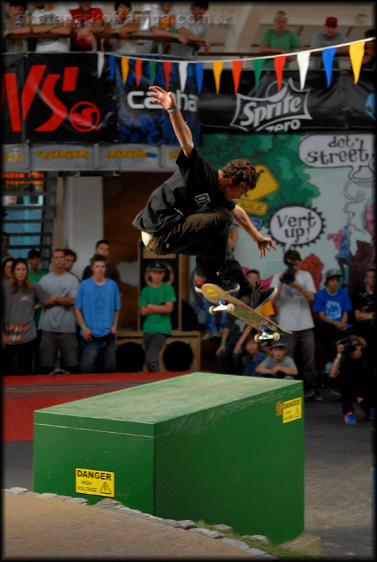 Torey Pudwill lit the place up