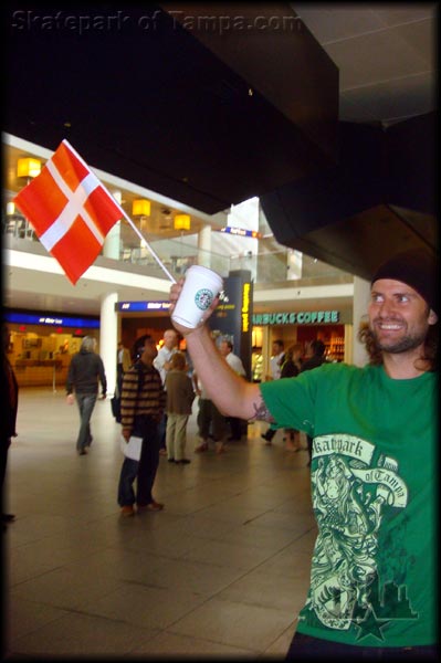 Arriving in Copenhagen 2007
