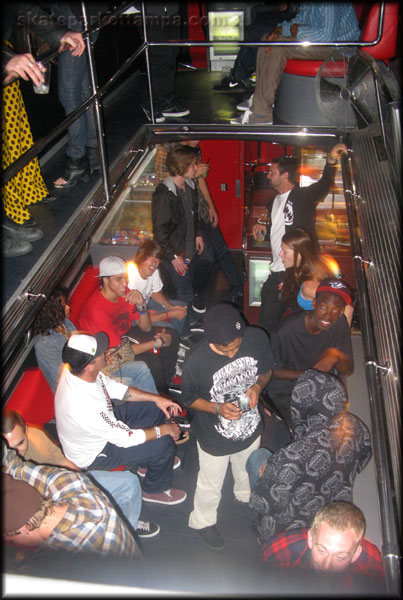 Theotis on the Party Bus