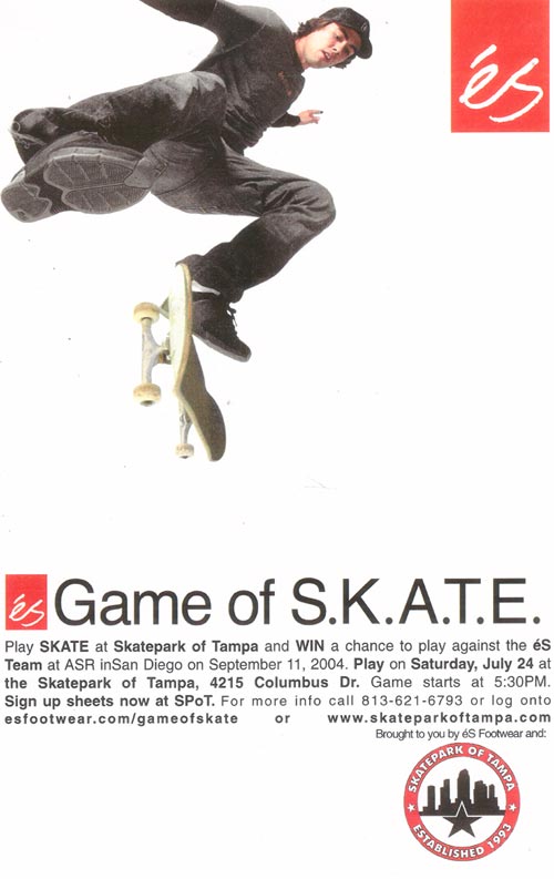 es Presents The es Game of Skate 2004