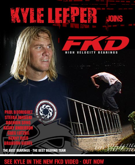 Kyle Leeper now rides for FKD