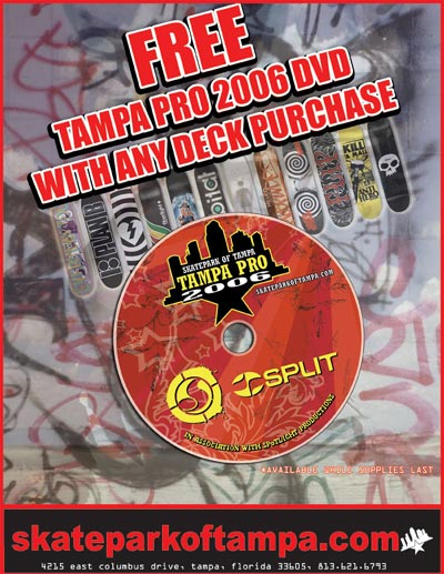 Free Tampa Pro DVD