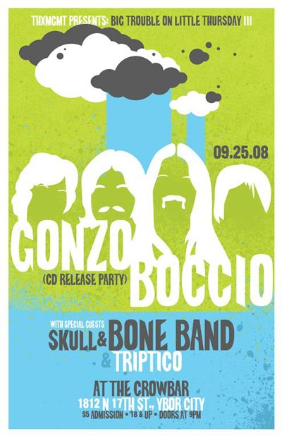 Gonzo Boccio show tonight