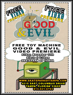 Toy Machine Good and Evil Video