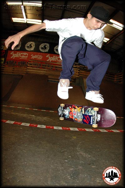 Game of Skate - Robbie Kirkland - hard flip