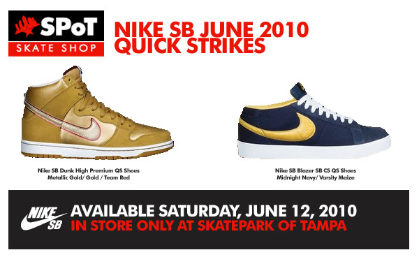 Nike SB available in store only on June 12, 2010