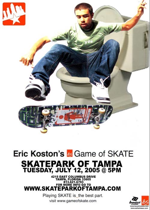 Eric Koston - take a poop