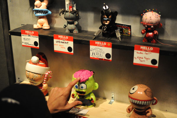 Munny Art Show: A few pieces from the Show