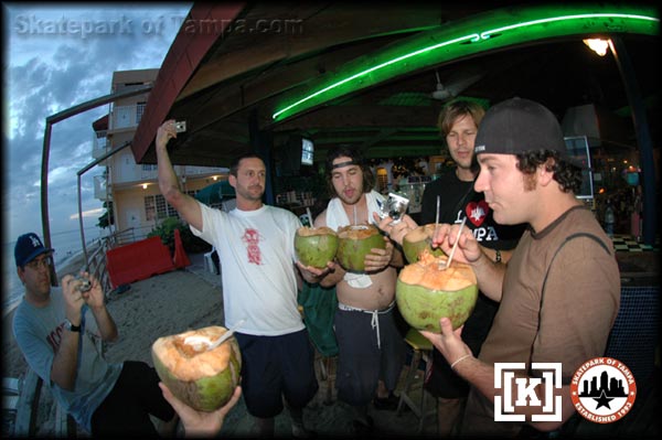 Puerto Rican coconut drink