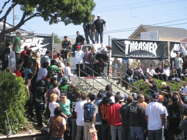 Thrasher’s Paul Revere Bust or Bail Rail Jam in SF