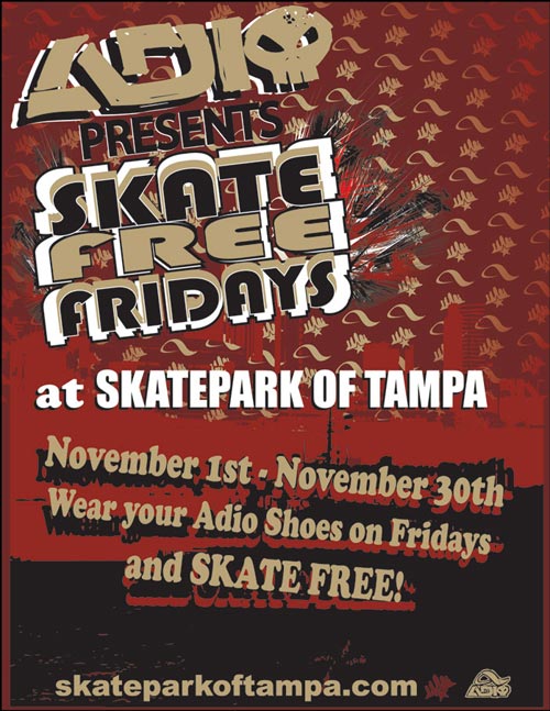 Free Skate With Adio Shoes