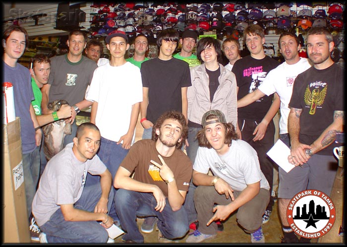 The full SPoT Staff as of March 2004