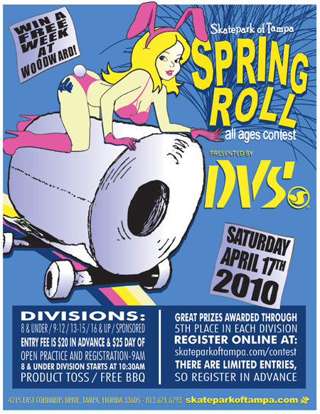 The Spring Roll 2010 is on April 17th