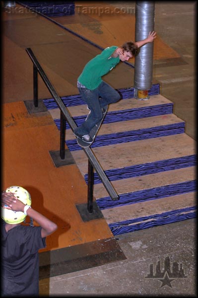 Who dat?  Crooked grind