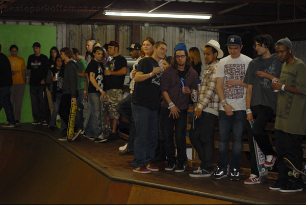 A small sample of Tampa Am skaters