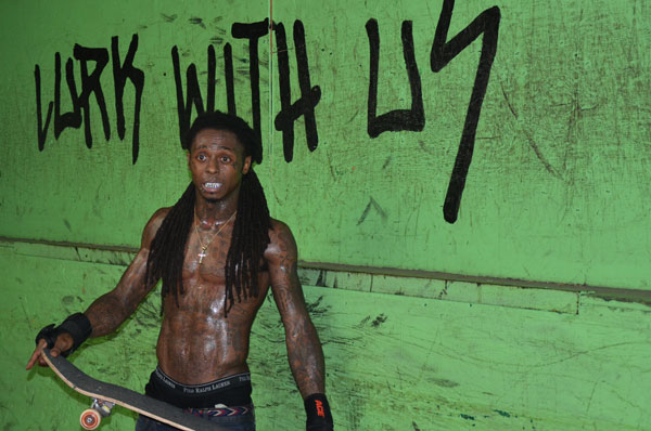 Lil Wayne Skateboarding at Skatepark of Tampa Article at ...