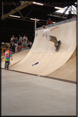 Grant Taylor skates it like it's a mini ramp