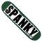 Spanky Logo B2 Squared Deck Forest