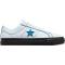 Eddie Cernicky One Star Pro Shoes White/ Black/ Kinetic Blue