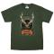Jagermeister Kendall Deer T Shirt Olive