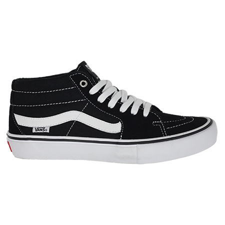 Vans Sk8-Mid Pro Shoes, Parisian Night/ White in stock at SPoT 