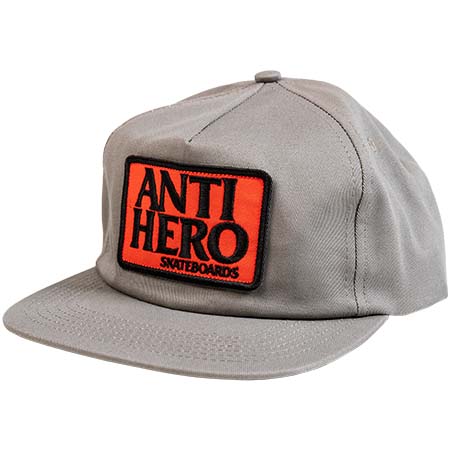 Anti-Hero Reserve Patch Unstructured Snapback Hat in stock at SPoT 
