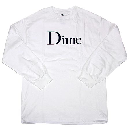 Dime Classic Logo Long Sleeve T Shirt in stock at SPoT Skate Shop