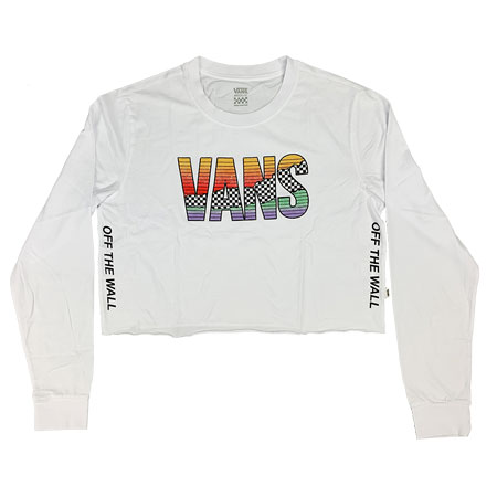vans shirt crop top