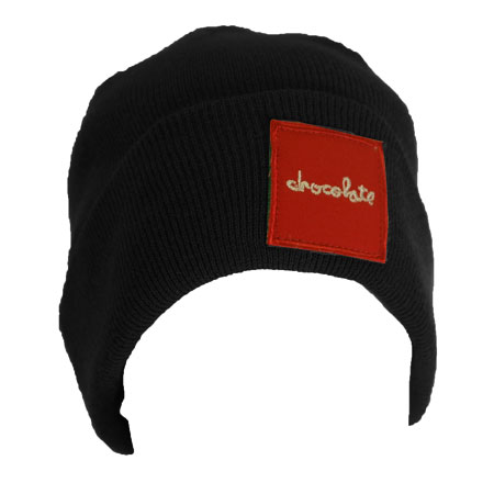 *NEW* Chocolate Red Square Skateboard Beanie Orange *100% AUTHENTIC* 