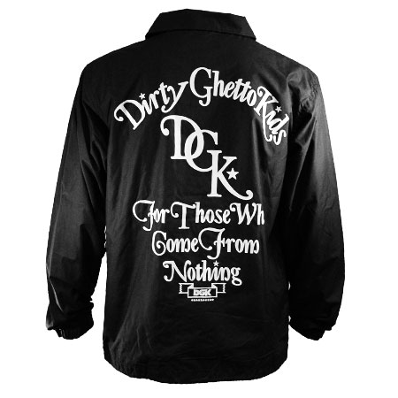 DGK From Nothing Coaches Jacket in stock at SPoT Skate Shop