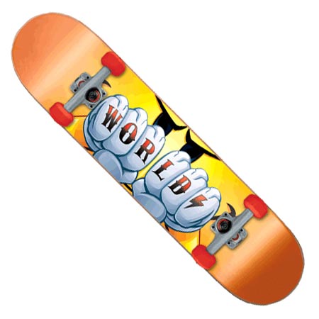 World Industries Flameboy Knuckle Tat Mini Deck in stock at SPoT Skate Shop