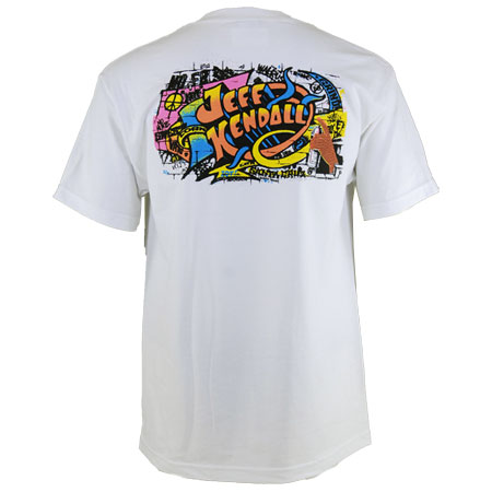 Santa Cruz Jeff Kendall Graffiti T Shirt in stock at SPoT Skate Shop